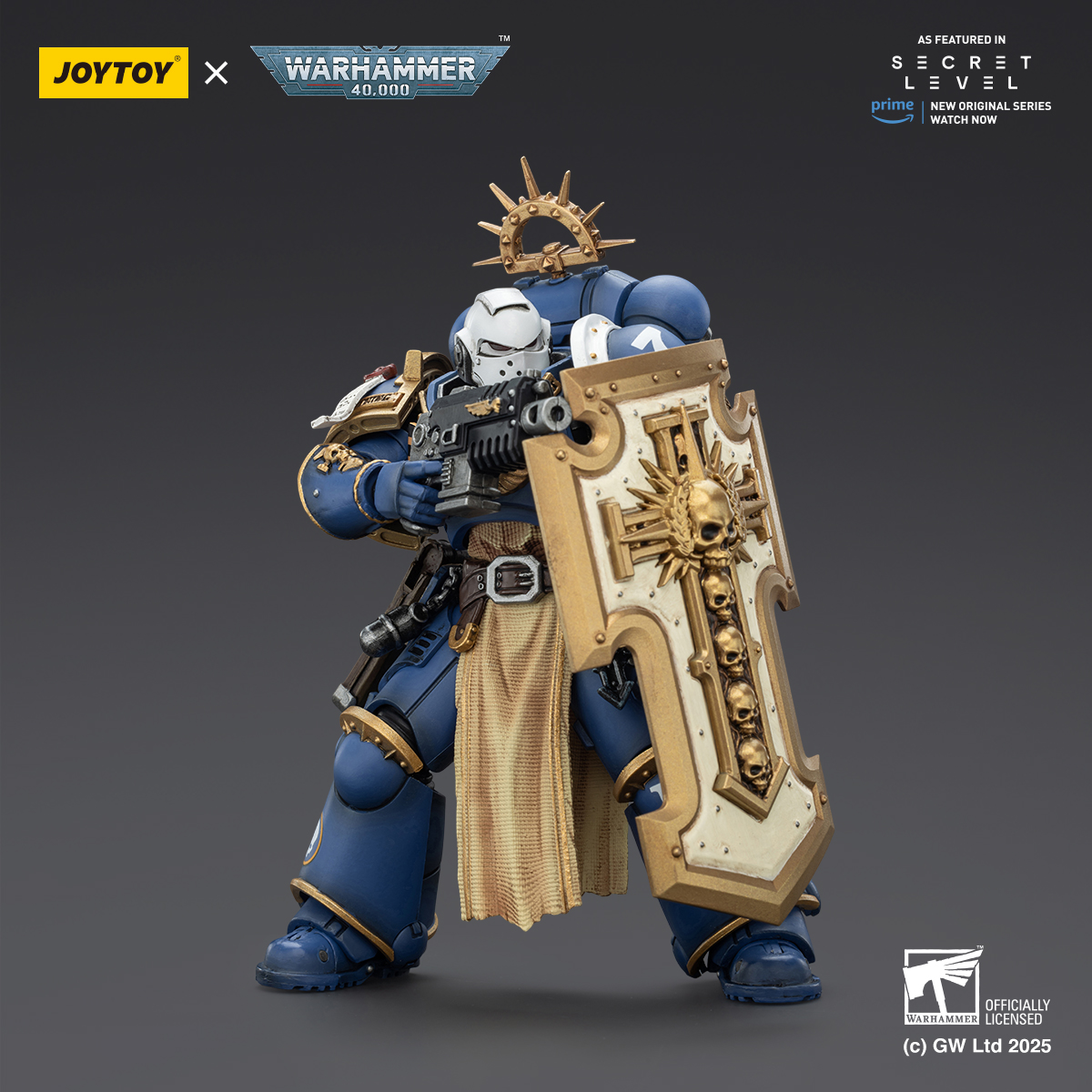JOYTOY Warhammer 40k Secret Level And They Shall Know No Fear Ultramarines - JOYTOY WORLD