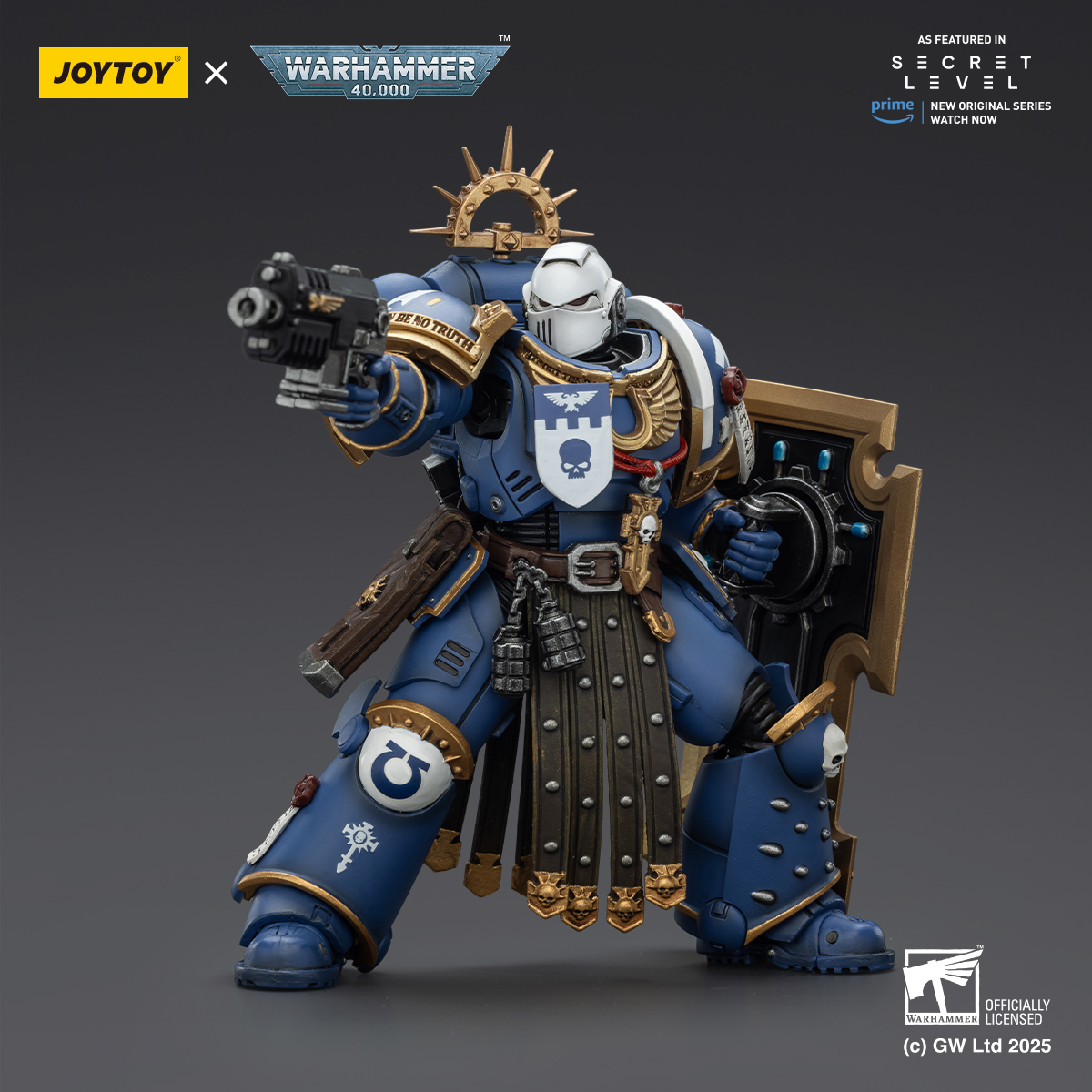 JOYTOY Warhammer 40k Secret Level And They Shall Know No Fear Ultramarines - JOYTOY WORLD
