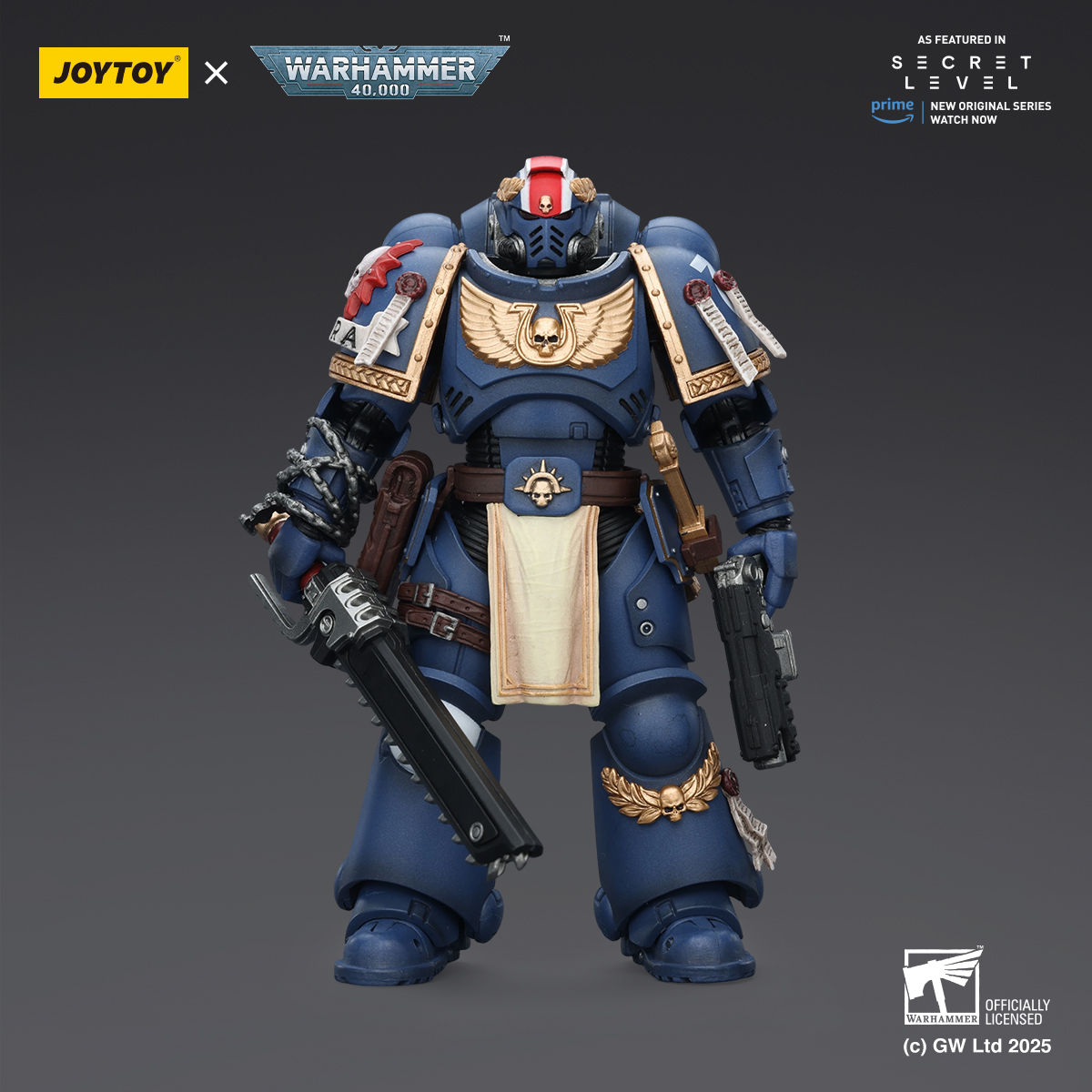 JOYTOY Warhammer 40k Secret Level And They Shall Know No Fear Ultramarines - JOYTOY WORLD