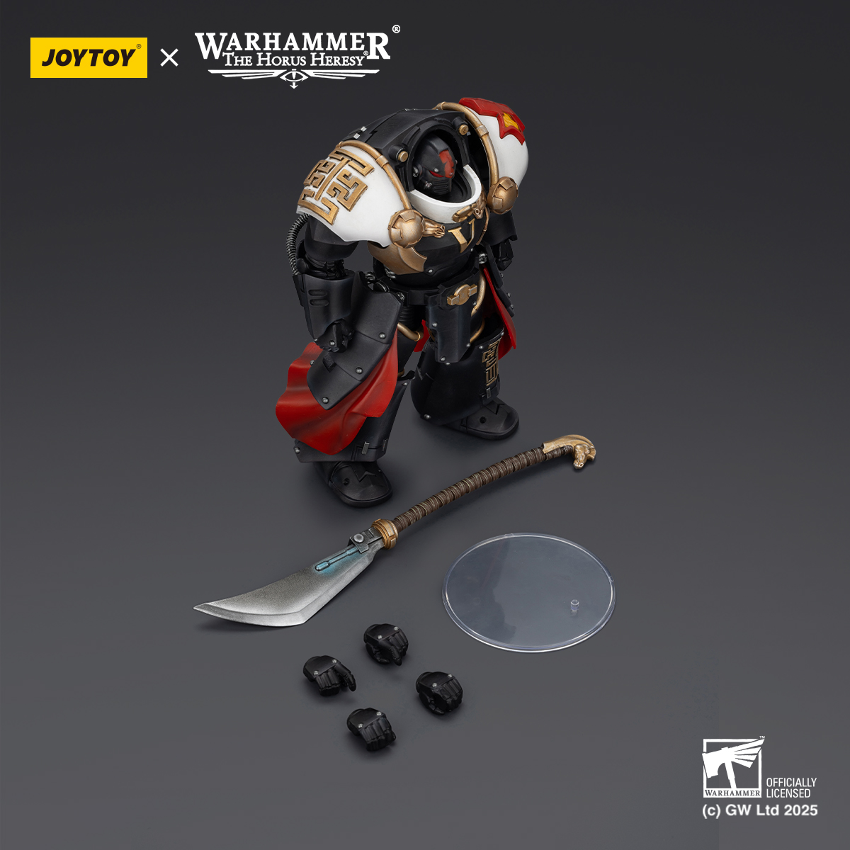 JOYTOY Warhammer The Horus Heresy 1: 18 White Scars Legion Praetor and Ebon Keshig Terminator - JOYTOY WORLD