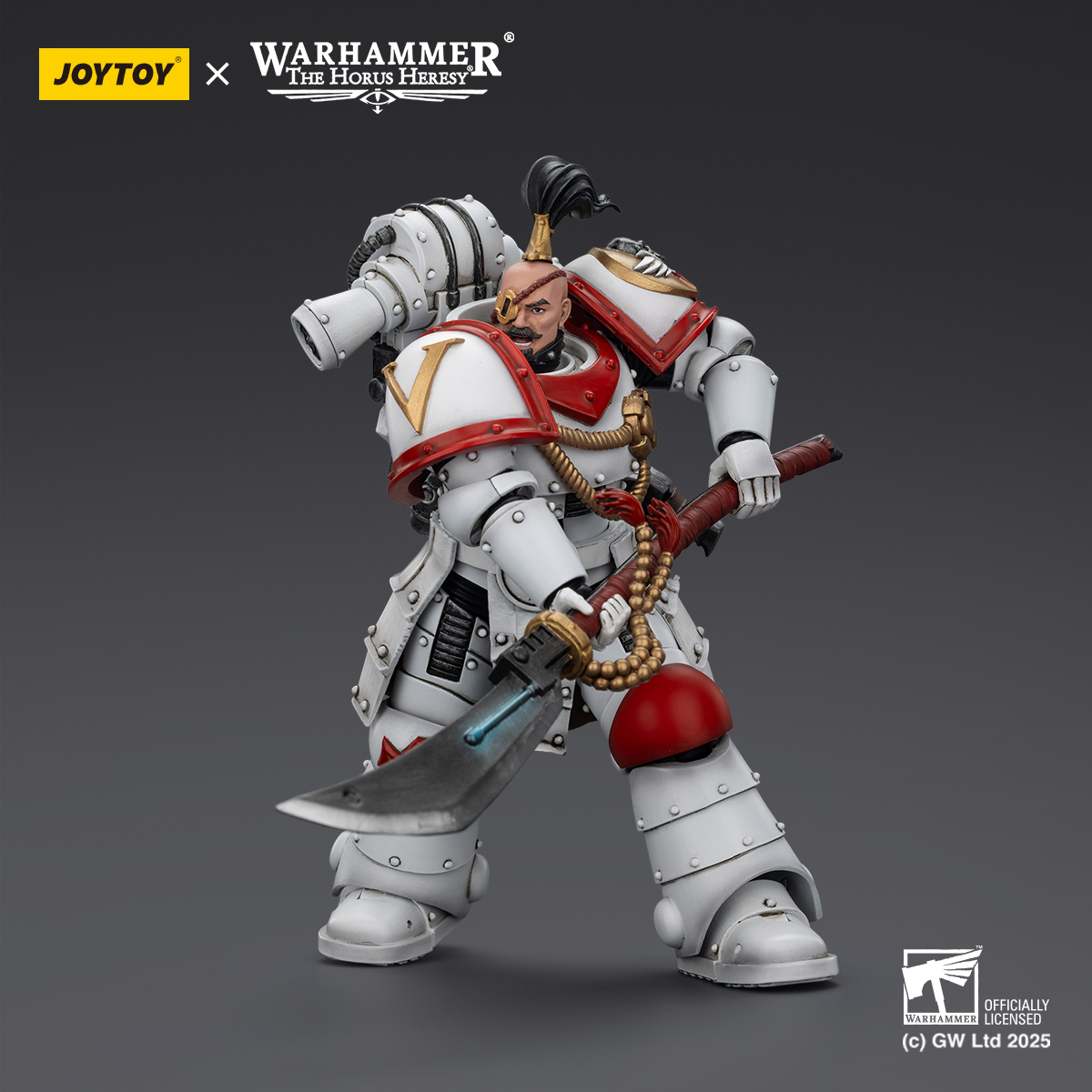 JOYTOY Warhammer The Horus Heresy 1: 18 White Scars Legion Praetor and Ebon Keshig Terminator - JOYTOY WORLD