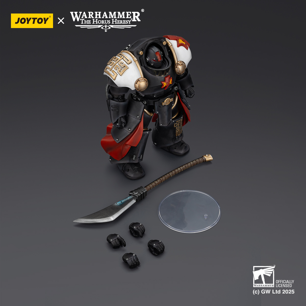 JOYTOY Warhammer The Horus Heresy 1: 18 White Scars Legion Praetor and Ebon Keshig Terminator - JOYTOY WORLD