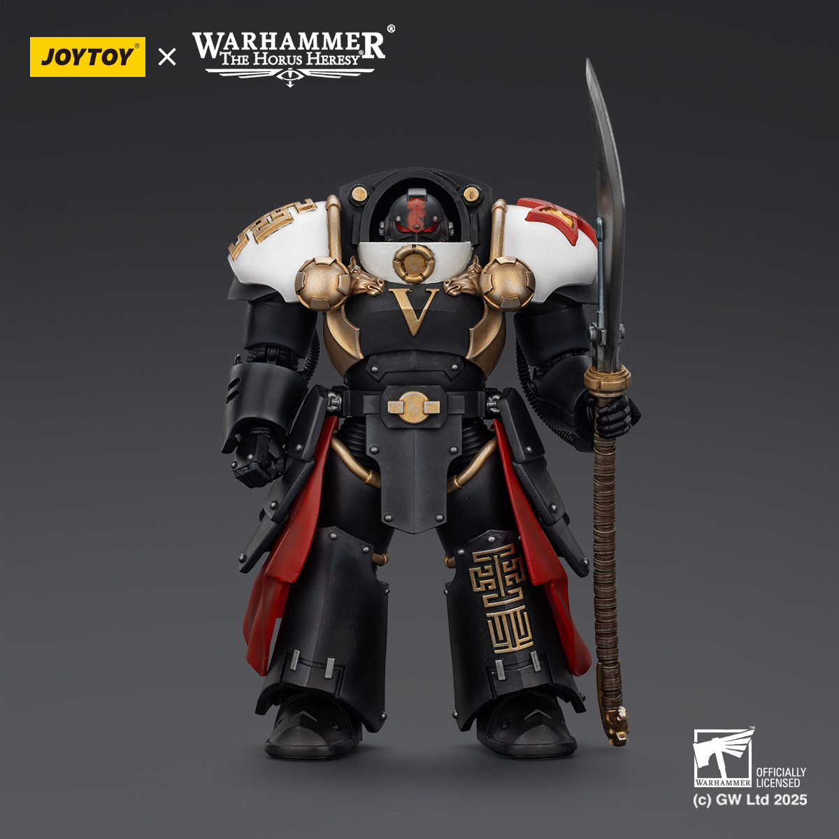 JOYTOY Warhammer The Horus Heresy 1: 18 White Scars Legion Praetor and Ebon Keshig Terminator - JOYTOY WORLD