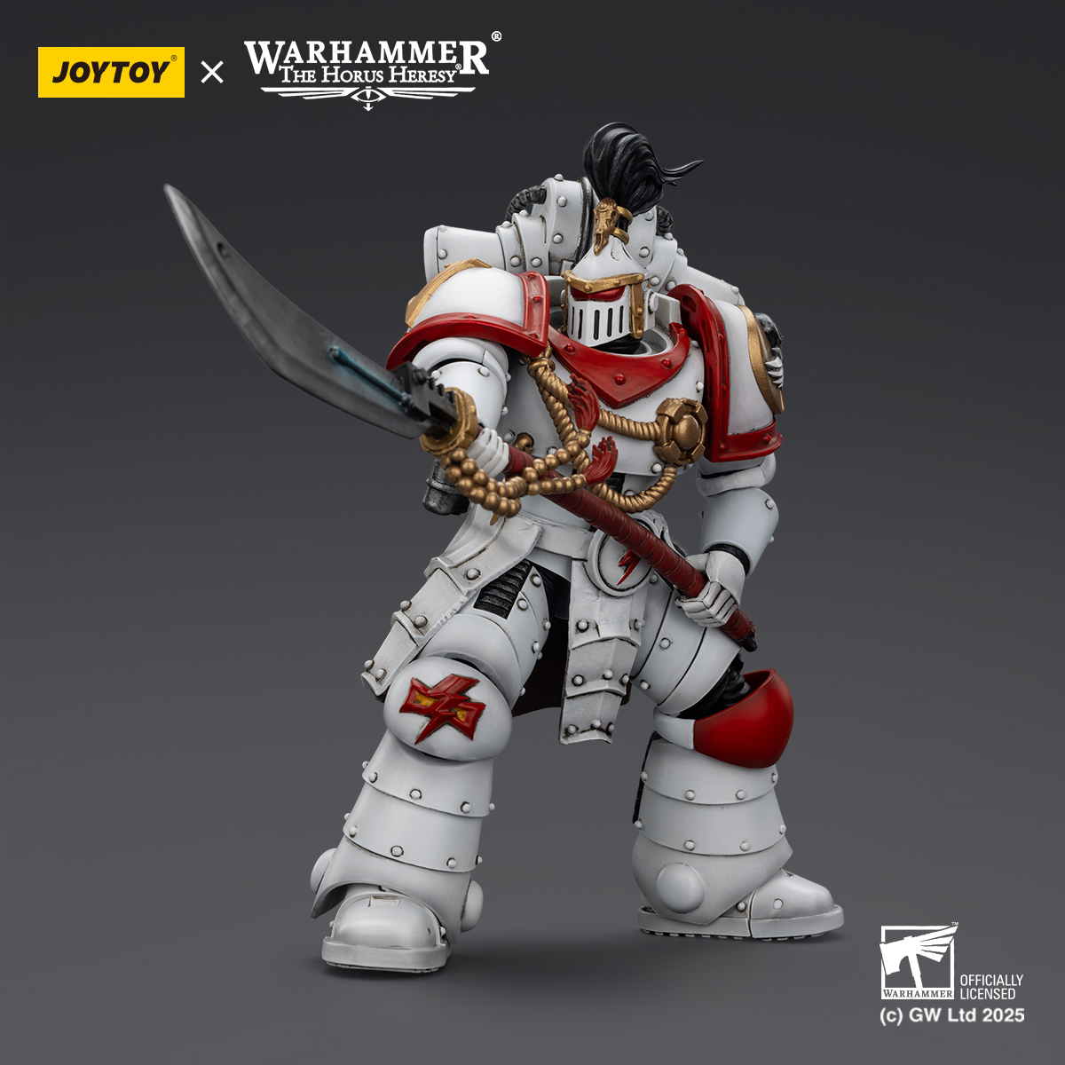 JOYTOY Warhammer The Horus Heresy 1: 18 White Scars Legion Praetor and Ebon Keshig Terminator - JOYTOY WORLD