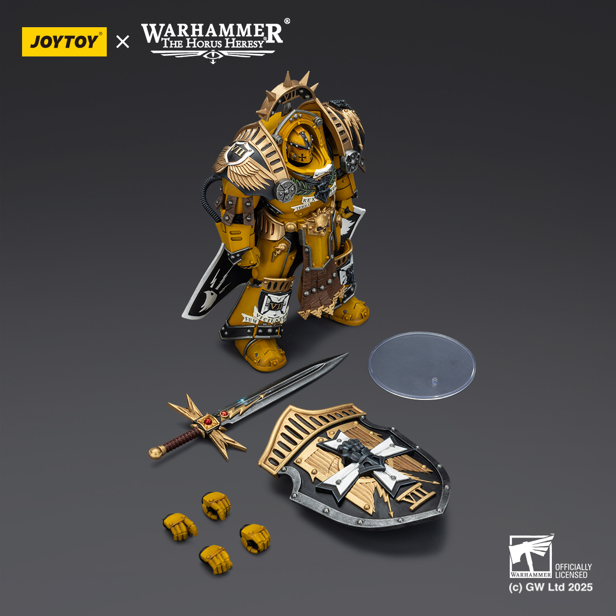 JOYTOY Warhammer The Horus Heresy 1: 18 Imperial Fists Legion Praetor and Librarian Consul - JOYTOY WORLD