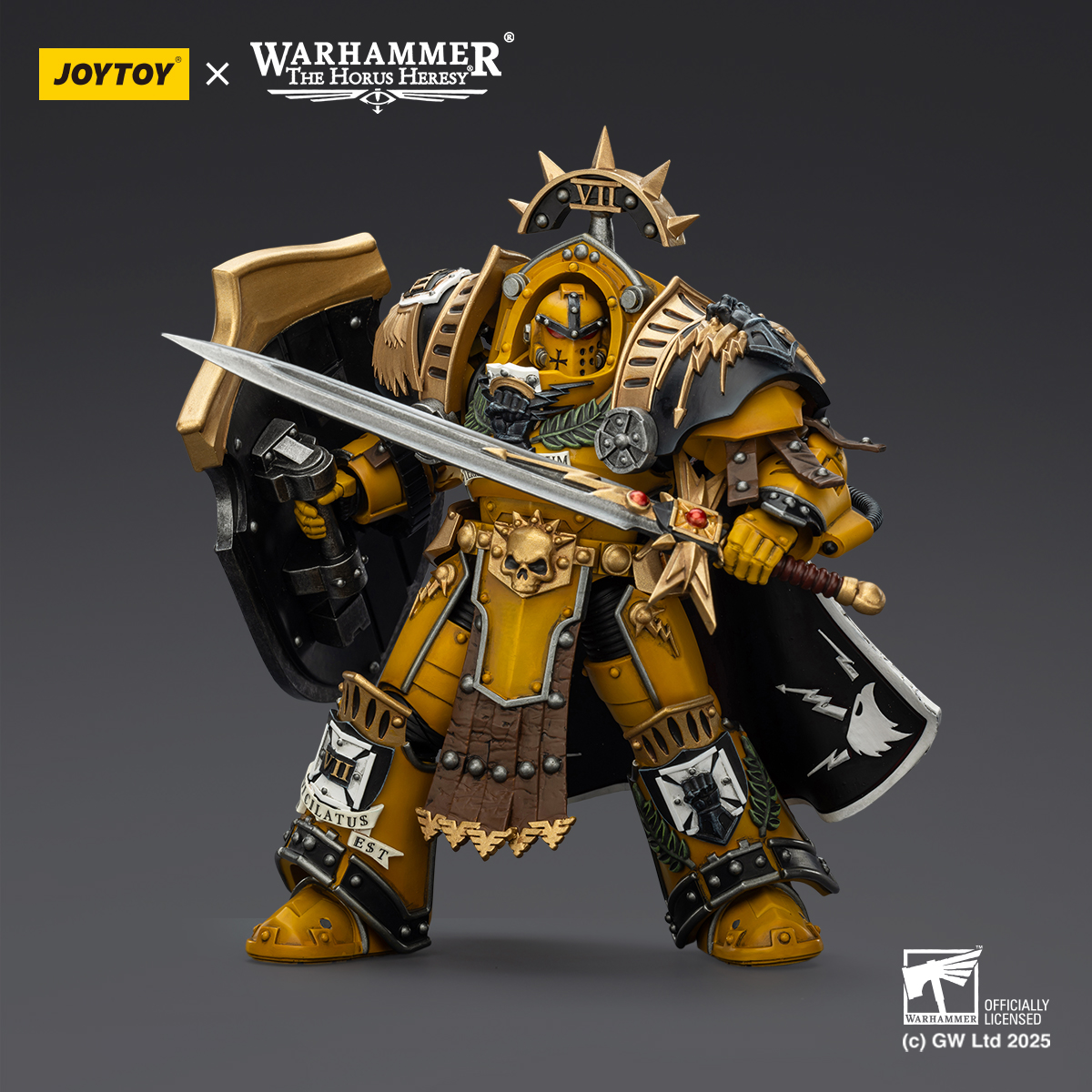 JOYTOY Warhammer The Horus Heresy 1: 18 Imperial Fists Legion Praetor and Librarian Consul - JOYTOY WORLD