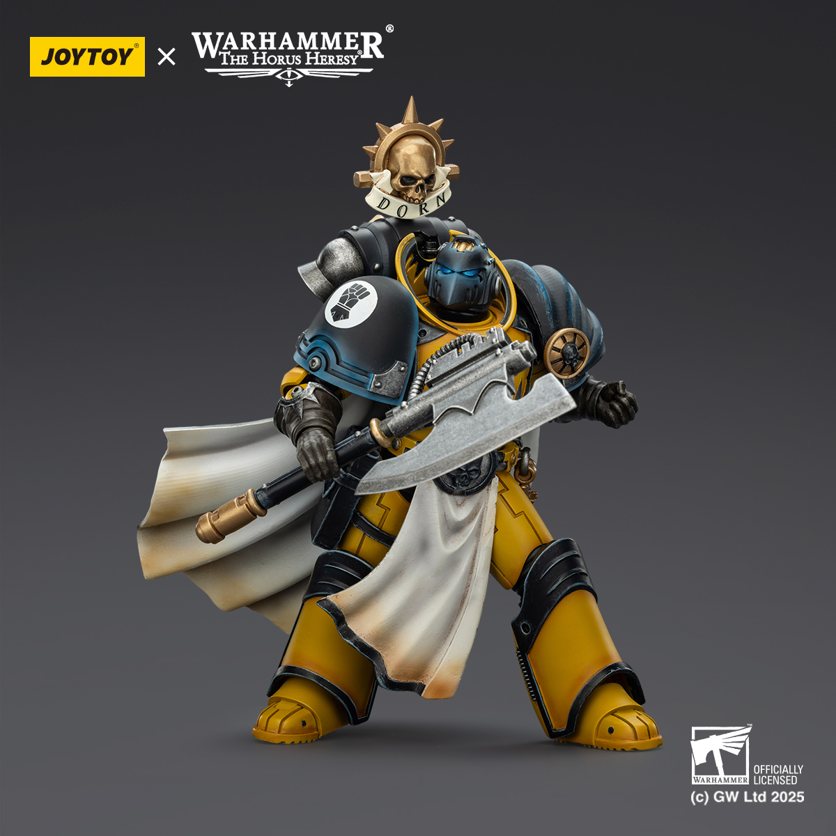 JOYTOY Warhammer The Horus Heresy 1: 18 Imperial Fists Legion Praetor and Librarian Consul - JOYTOY WORLD