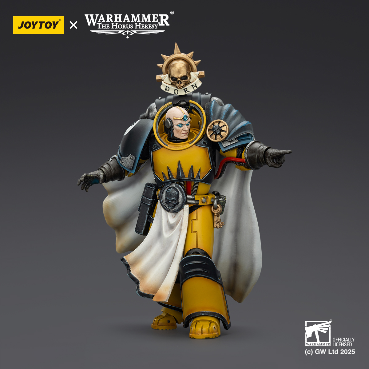 JOYTOY Warhammer The Horus Heresy 1: 18 Imperial Fists Legion Praetor and Librarian Consul - JOYTOY WORLD