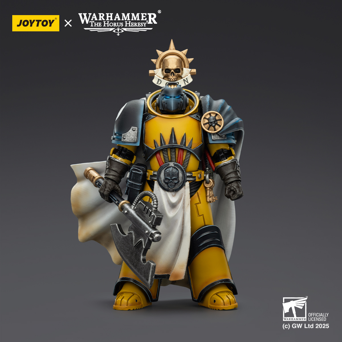 JOYTOY Warhammer The Horus Heresy 1: 18 Imperial Fists Legion Praetor and Librarian Consul - JOYTOY WORLD