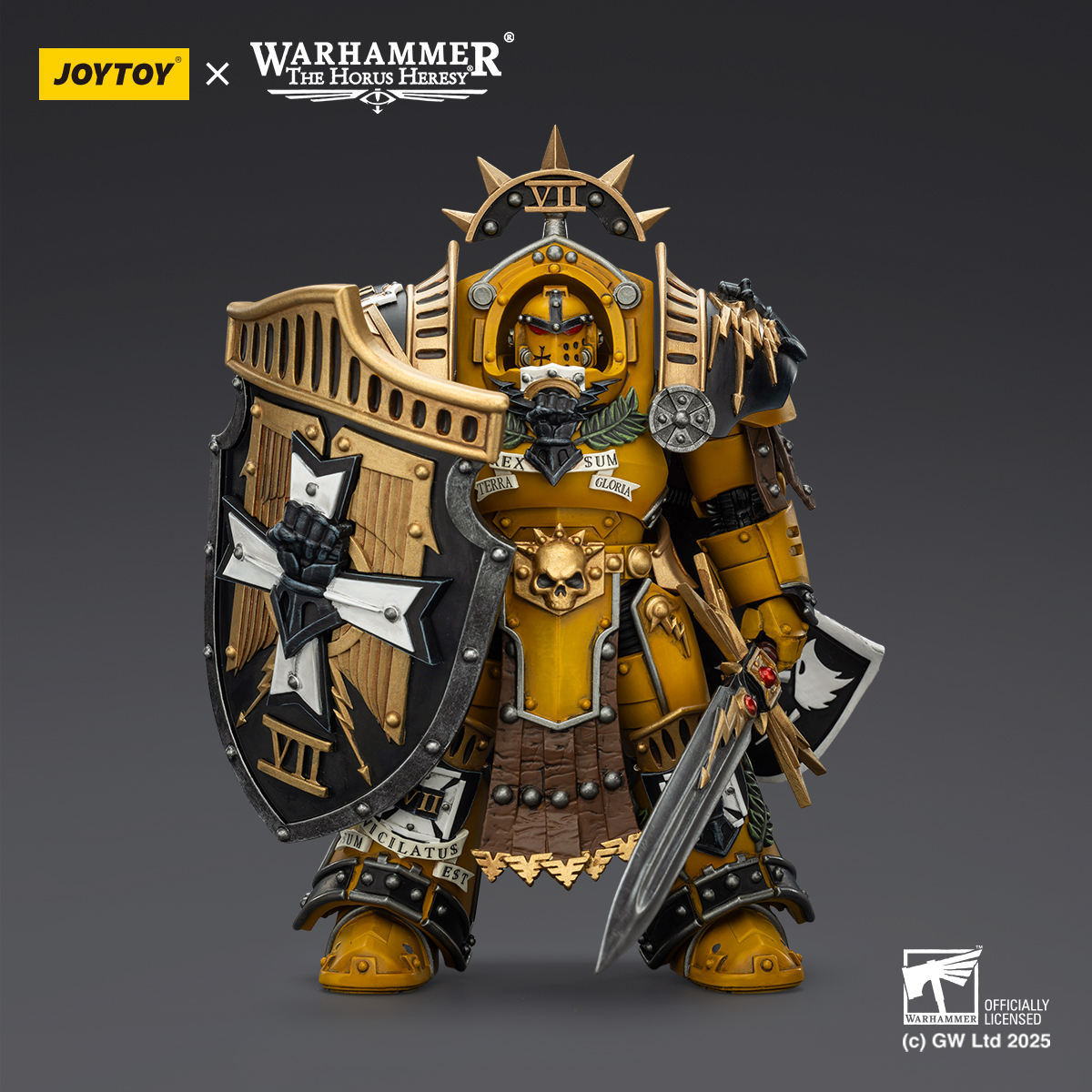 JOYTOY Warhammer The Horus Heresy 1: 18 Imperial Fists Legion Praetor and Librarian Consul - JOYTOY WORLD