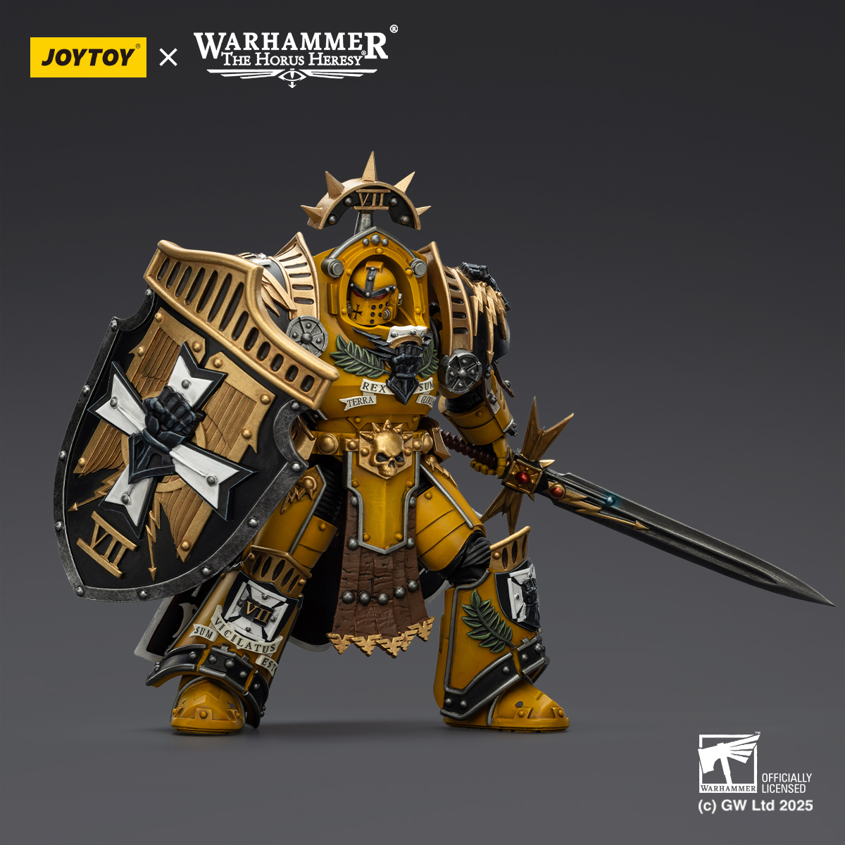JOYTOY Warhammer The Horus Heresy 1: 18 Imperial Fists Legion Praetor and Librarian Consul - JOYTOY WORLD