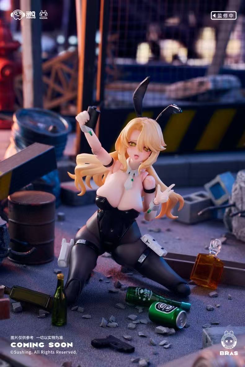 Sushing 1/12 Bunny Rapid Response Squad Shield Trooper ERENA - JOYTOY WORLD