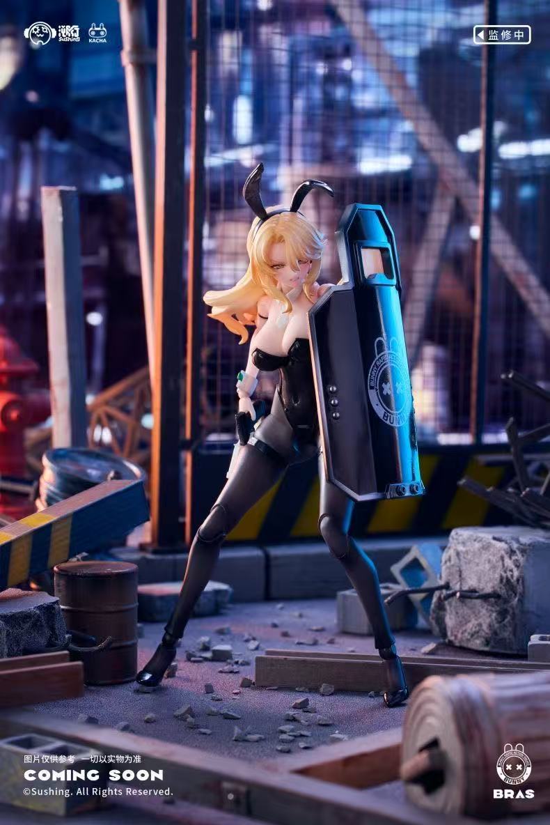 Sushing 1/12 Bunny Rapid Response Squad Shield Trooper ERENA - JOYTOY WORLD