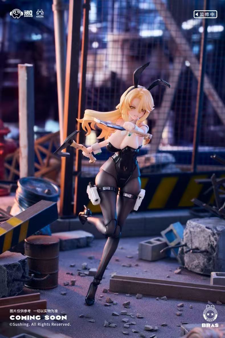 Sushing 1/12 Bunny Rapid Response Squad Shield Trooper ERENA - JOYTOY WORLD