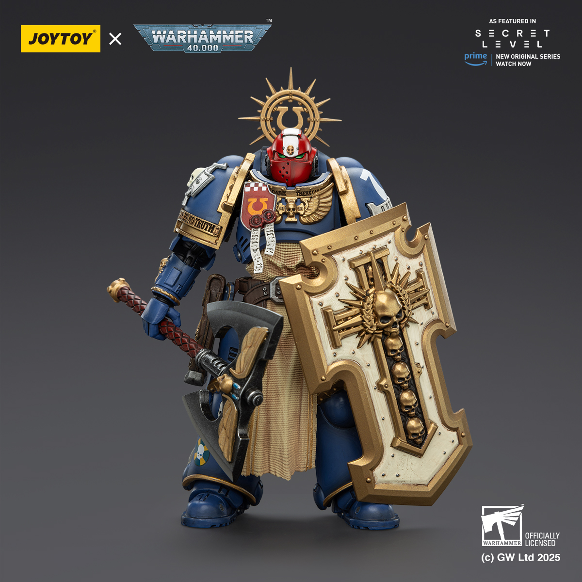 JOYTOY Warhammer 40k Secret Level And They Shall Know No Fear Ultramarines - JOYTOY WORLD