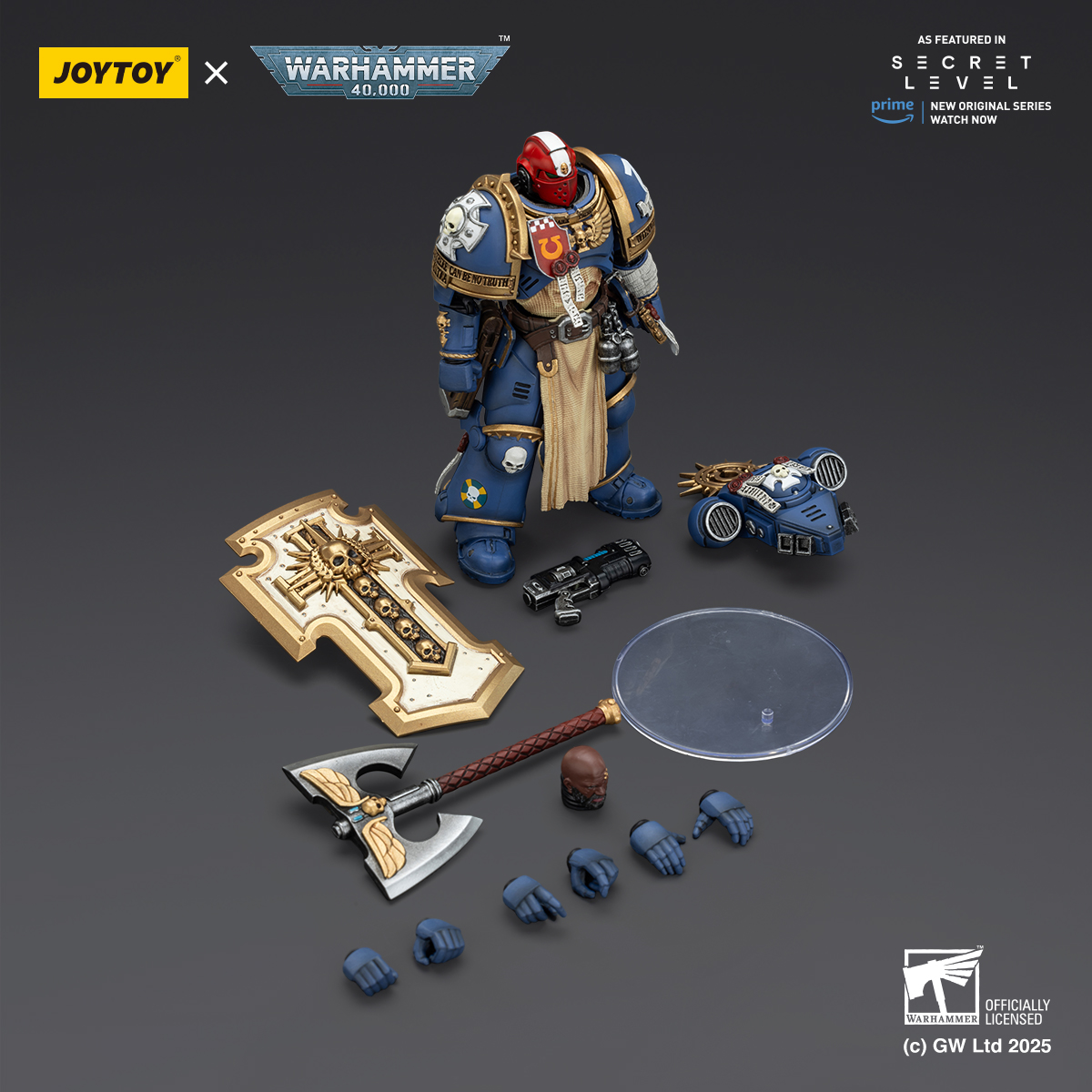 JOYTOY Warhammer 40k Secret Level And They Shall Know No Fear Ultramarines - JOYTOY WORLD