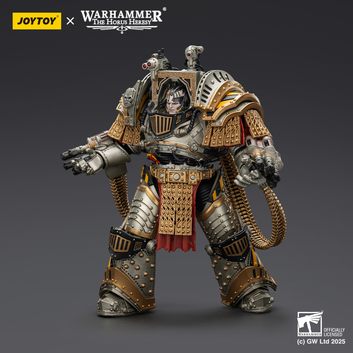 JOYTOY JT01819 Warhammer The Horus Heresy 1:18 Iron Warriors Perturabo Primarch of the lVth Legion - JOYTOY WORLD