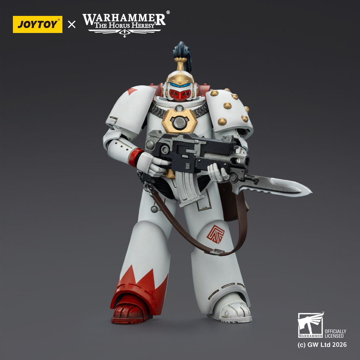 JOYTOY Warhammer The Horus Heresy 1: 18 White Scars Tactical Legionary - JOYTOY WORLD