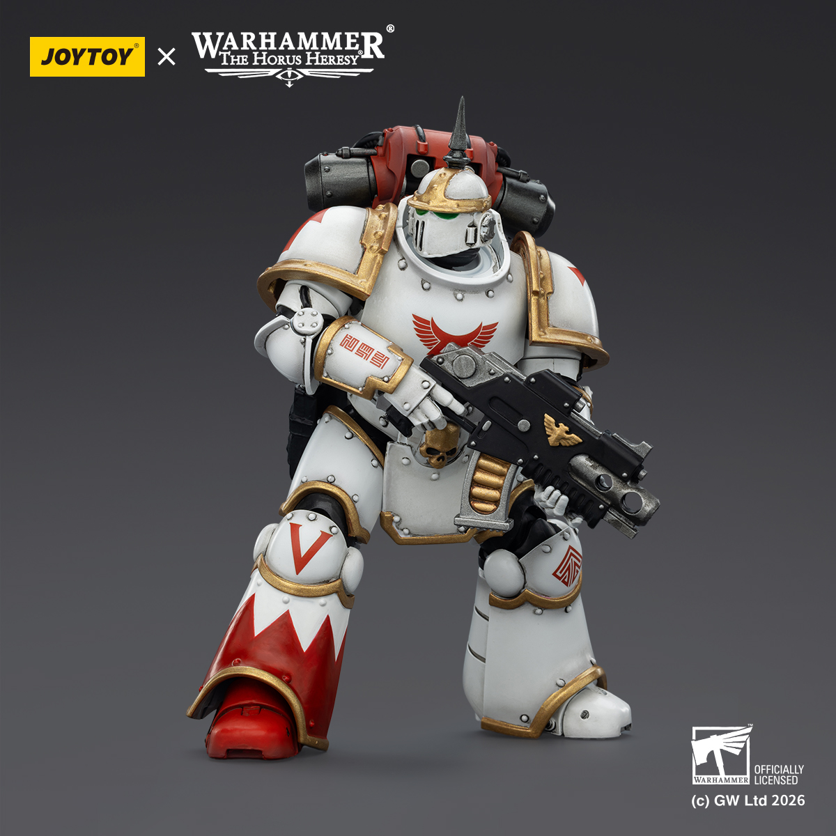 JOYTOY Warhammer The Horus Heresy 1: 18 White Scars Tactical Legionary - JOYTOY WORLD