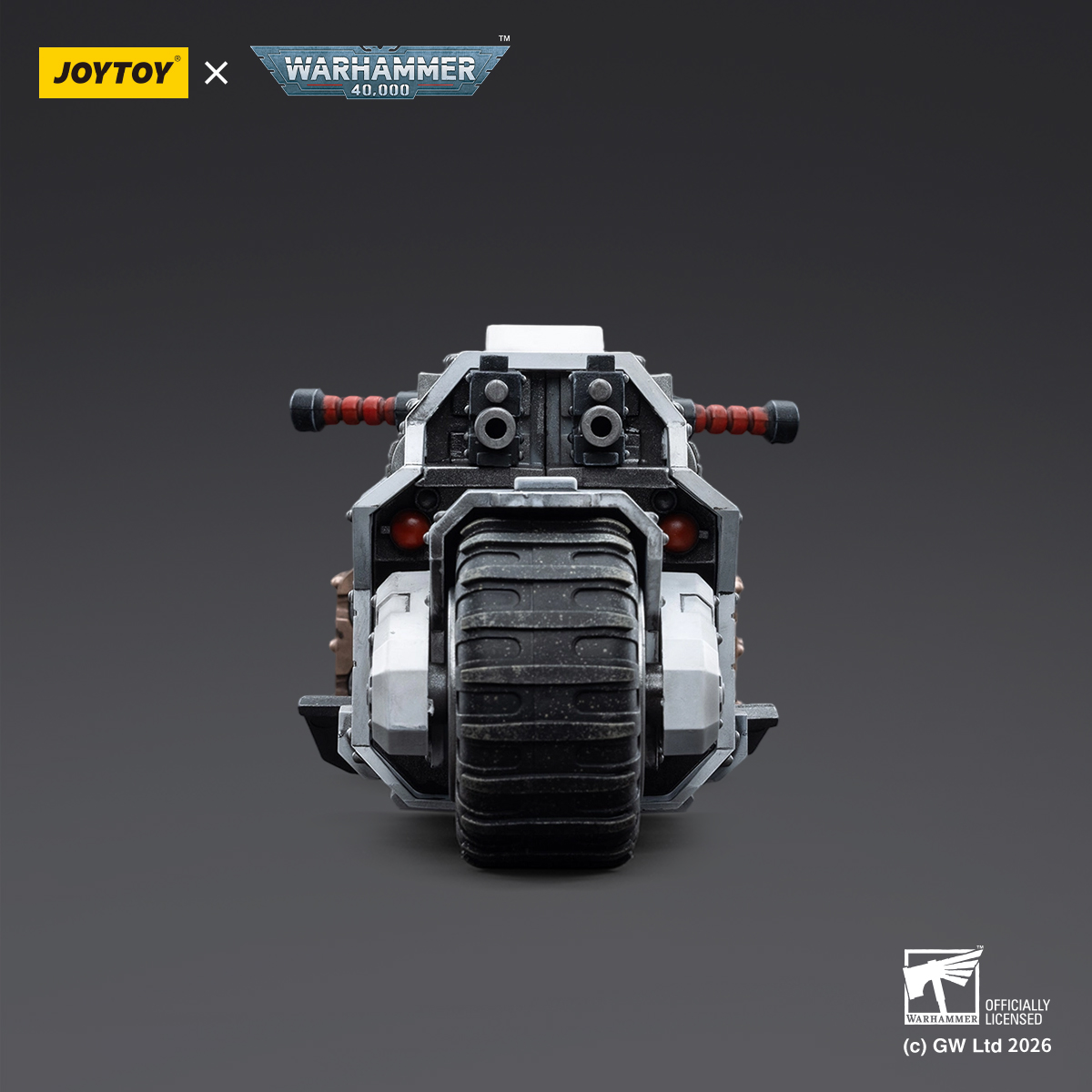 JOYTOY JT4836 1: 18 White Scars Raider-pattern Combat Bike - JOYTOY WORLD