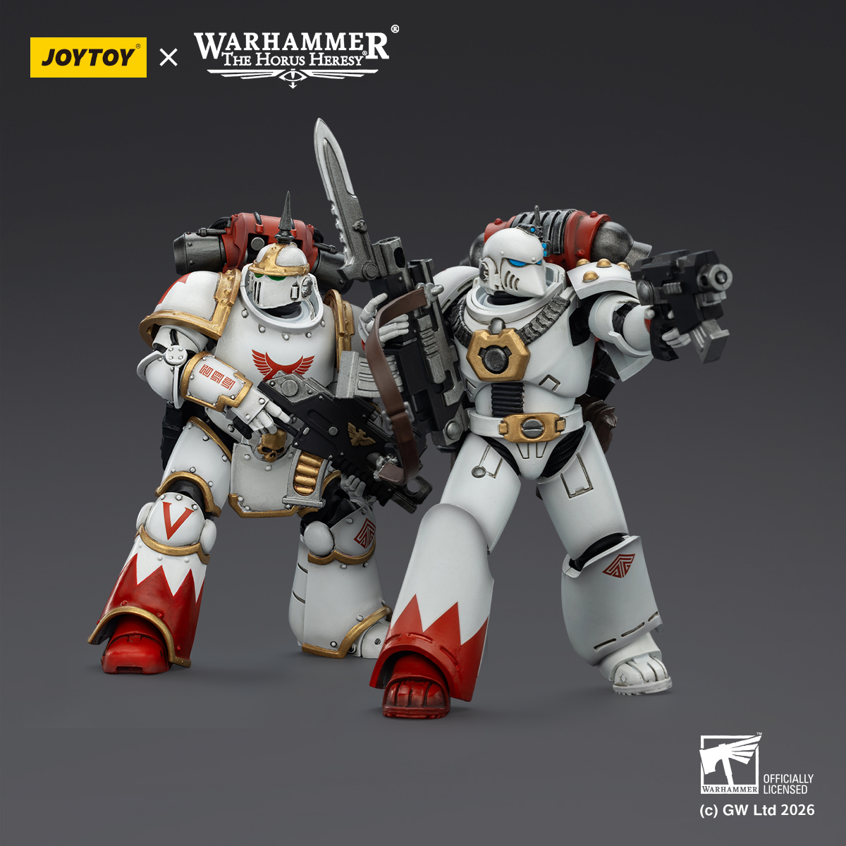 JOYTOY Warhammer The Horus Heresy 1: 18 White Scars Tactical Legionary - JOYTOY WORLD