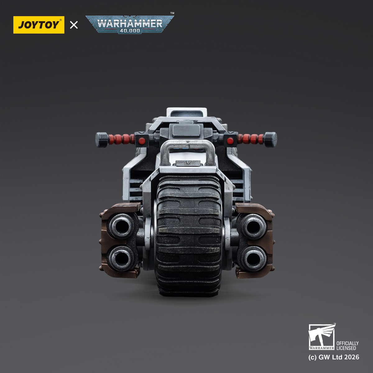 JOYTOY JT4836 1: 18 White Scars Raider-pattern Combat Bike - JOYTOY WORLD