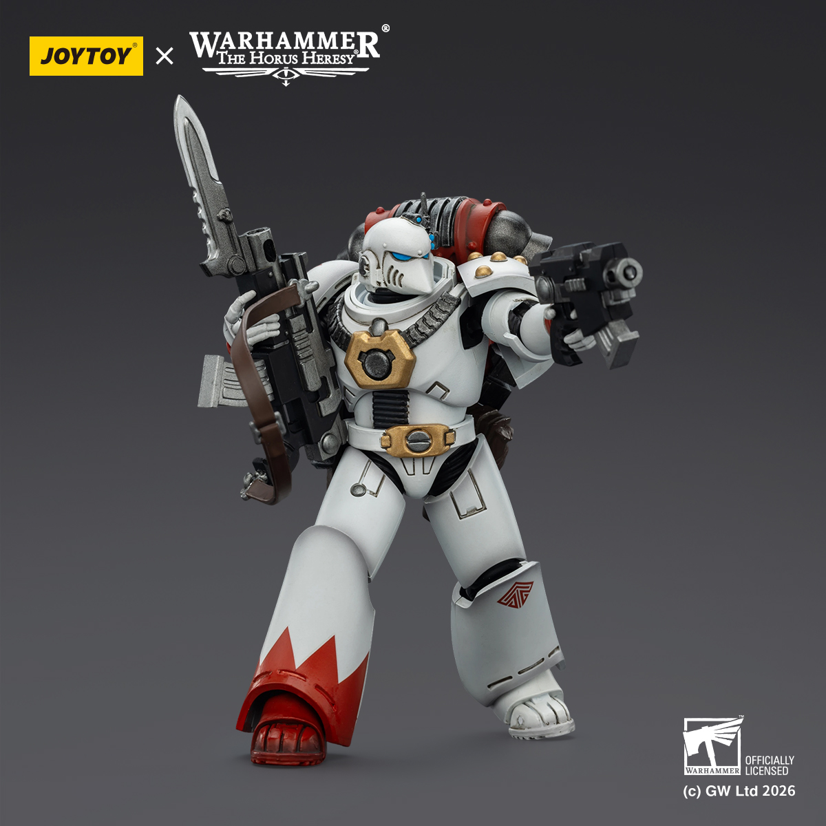 JOYTOY Warhammer The Horus Heresy 1: 18 White Scars Tactical Legionary - JOYTOY WORLD