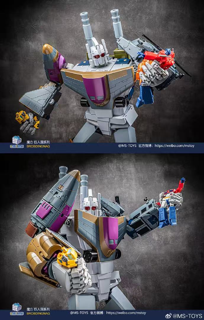 MAGIC SQUARE MS TOYS MS-P03 MP-Grade G1 Combaticons Constructicon Combiner Accessory Pack - JOYTOY WORLD