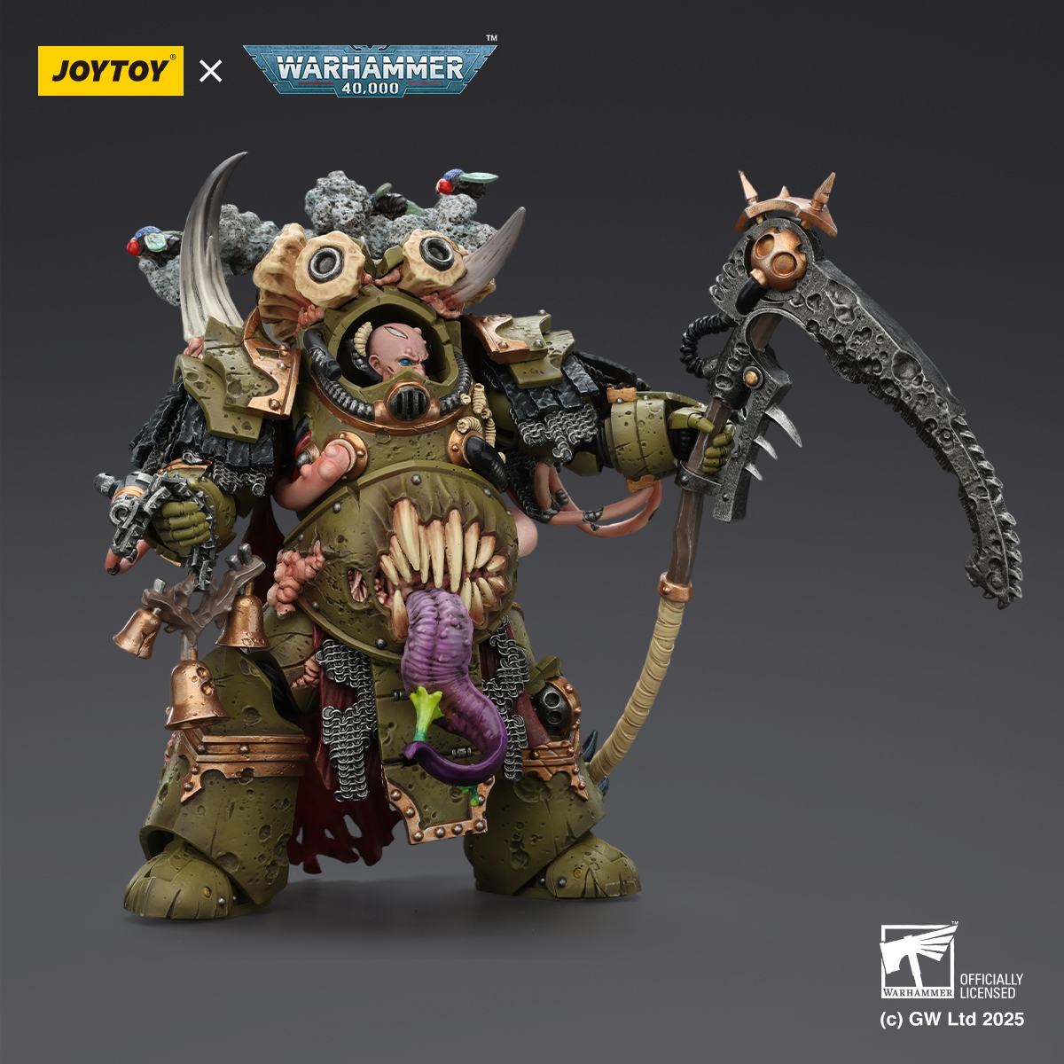 JOYTOY Warhammer 40K Death Guard Deathshroud Terminator Champion and Deathshroud Terminators - JOYTOY WORLD