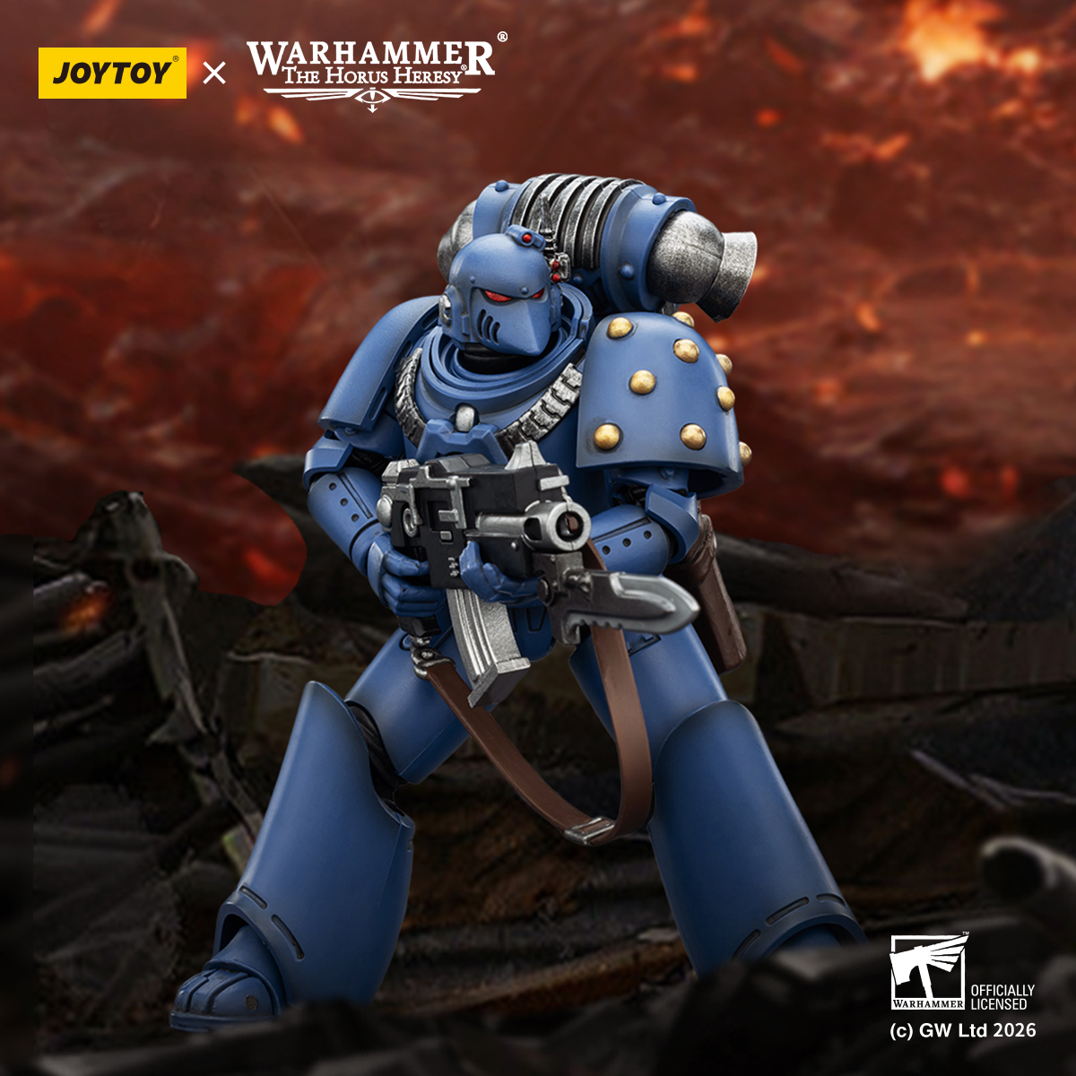 JOYTOY Warhammer The Horus Heresy 1: 18 MKVI Tactical Legionary - JOYTOY WORLD