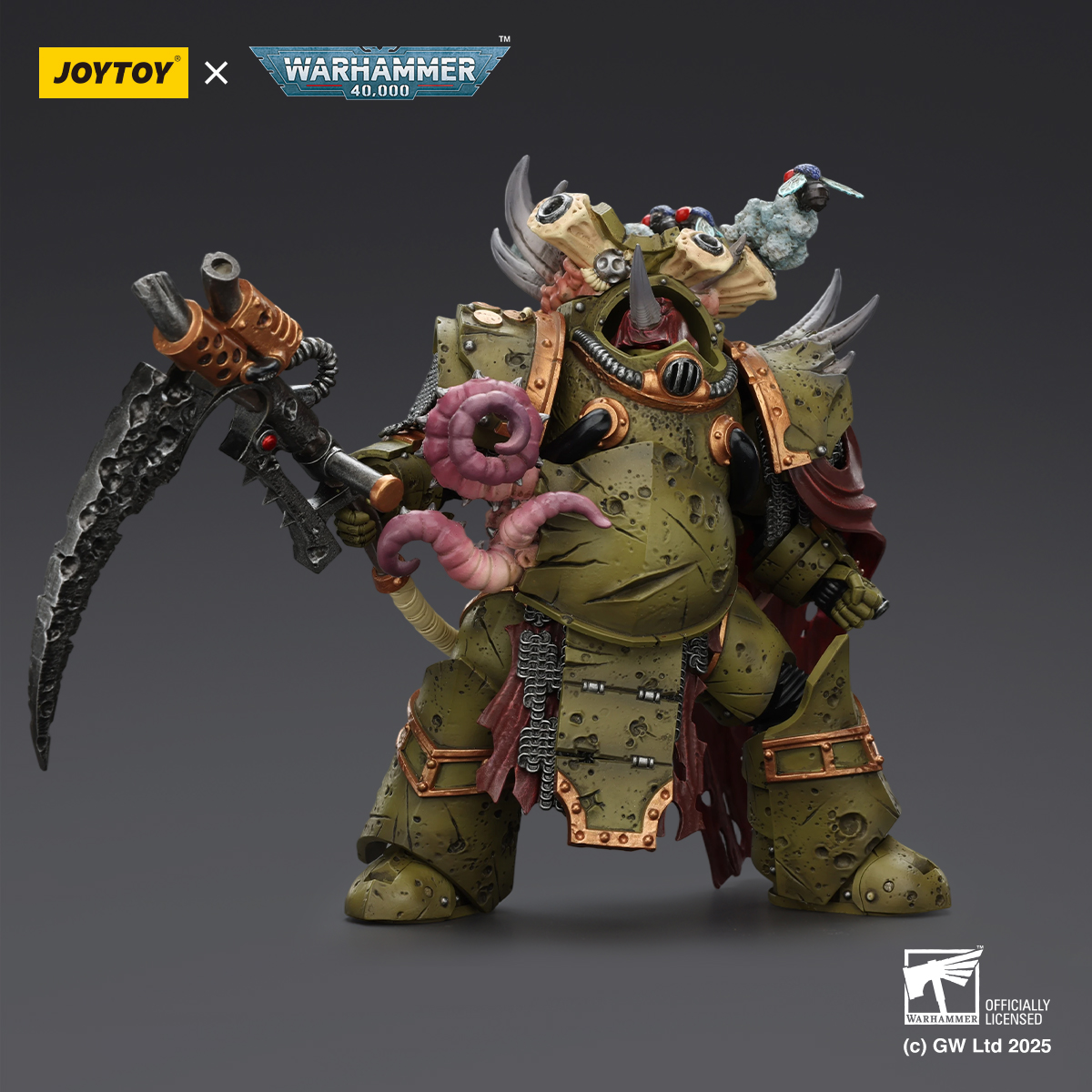 JOYTOY Warhammer 40K Death Guard Deathshroud Terminator Champion and Deathshroud Terminators - JOYTOY WORLD