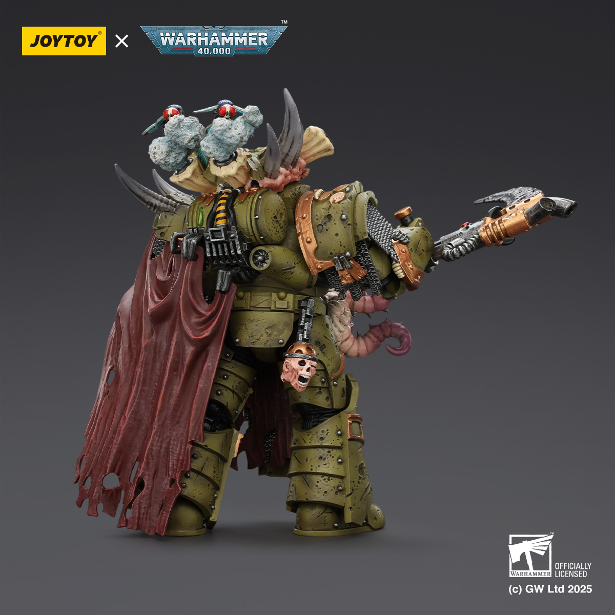 JOYTOY Warhammer 40K Death Guard Deathshroud Terminator Champion and Deathshroud Terminators - JOYTOY WORLD