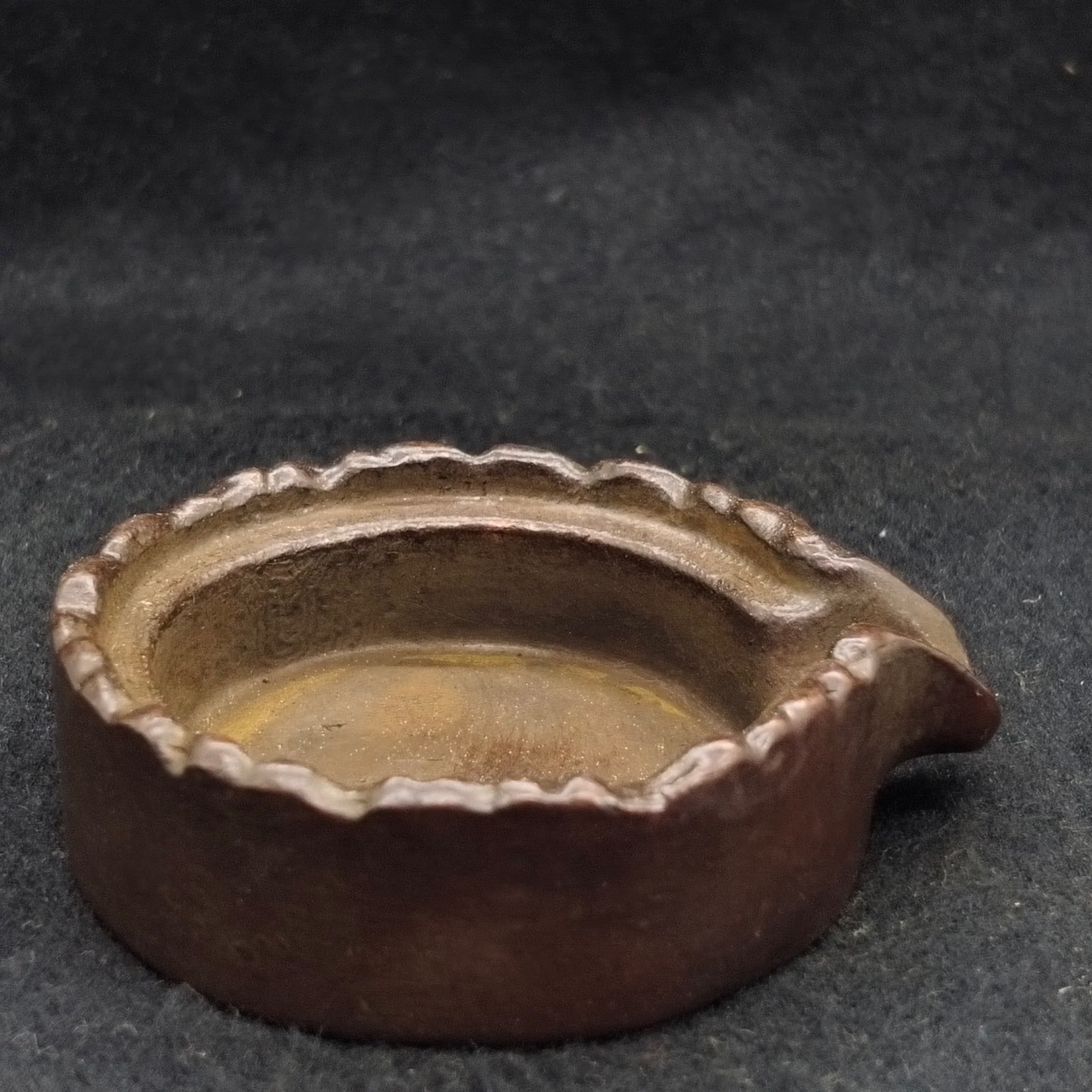 Purple copper craft, stone mill, reverse flow incense, and tea ceremony