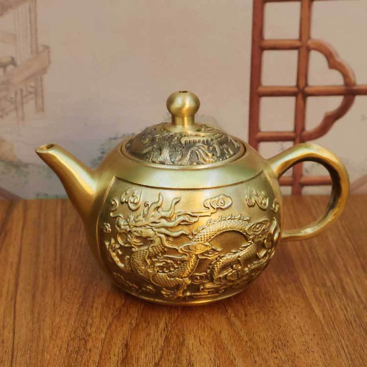 Complete set of high-end office decoration ornaments for Tongshan water kettle