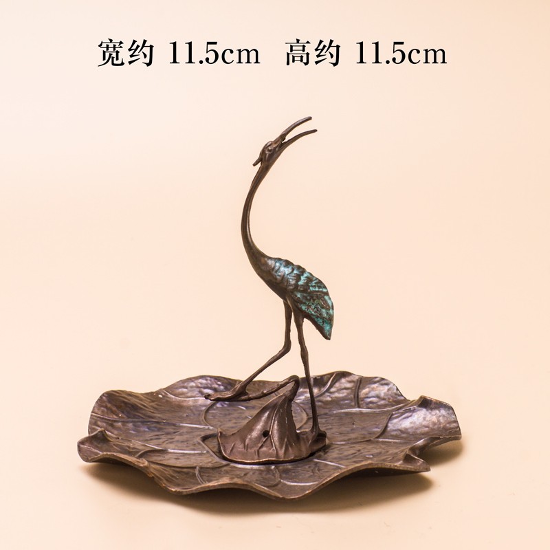 Indoor pan incense thread incense creative decoration Zen incense burner incense holder
