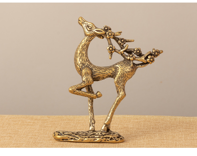 Pure copper desktop ornaments, brass handicrafts, copper ornaments, small ornaments