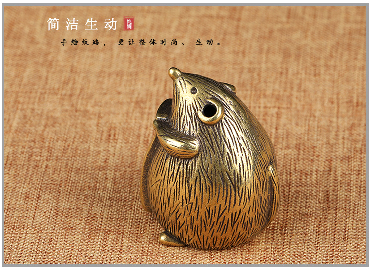 Collect and play with vintage brass antiques. Congratulations on getting rich! Copper Mouse