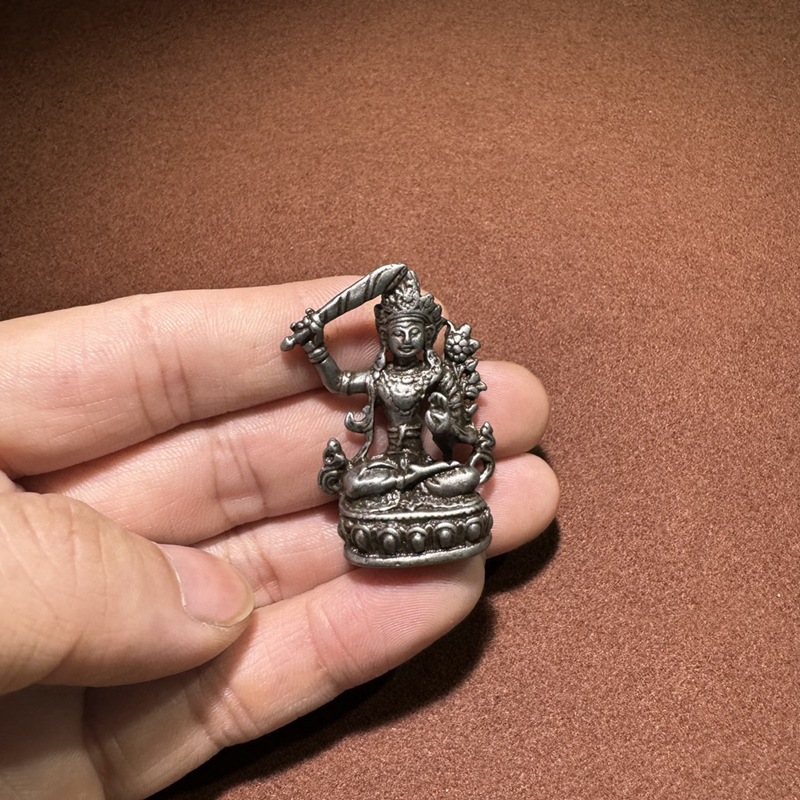 Tibetan Buddha Statue Manjusri Bodhisattva Small Buddha Statue Ornament