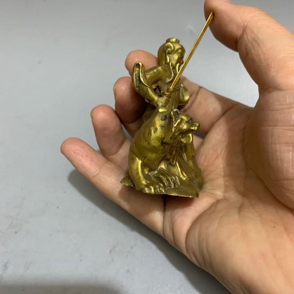 复制Riding Tiger, Zhang Tianshi's Ornament, Zhang Daoling's Ancestor, Tianshi's Character Buddha