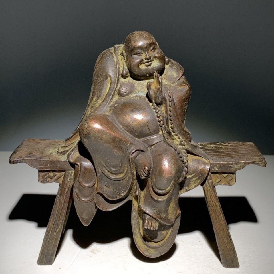 Stool Buddha ornaments, antique collection, miscellaneous items