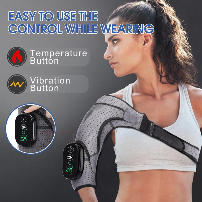 Heating Vibration Massager, Shoulder Massager for Back & Neck