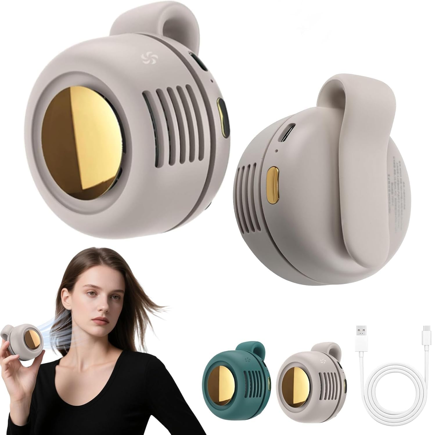 Portable Silent Mini Bladeless Electric Fan