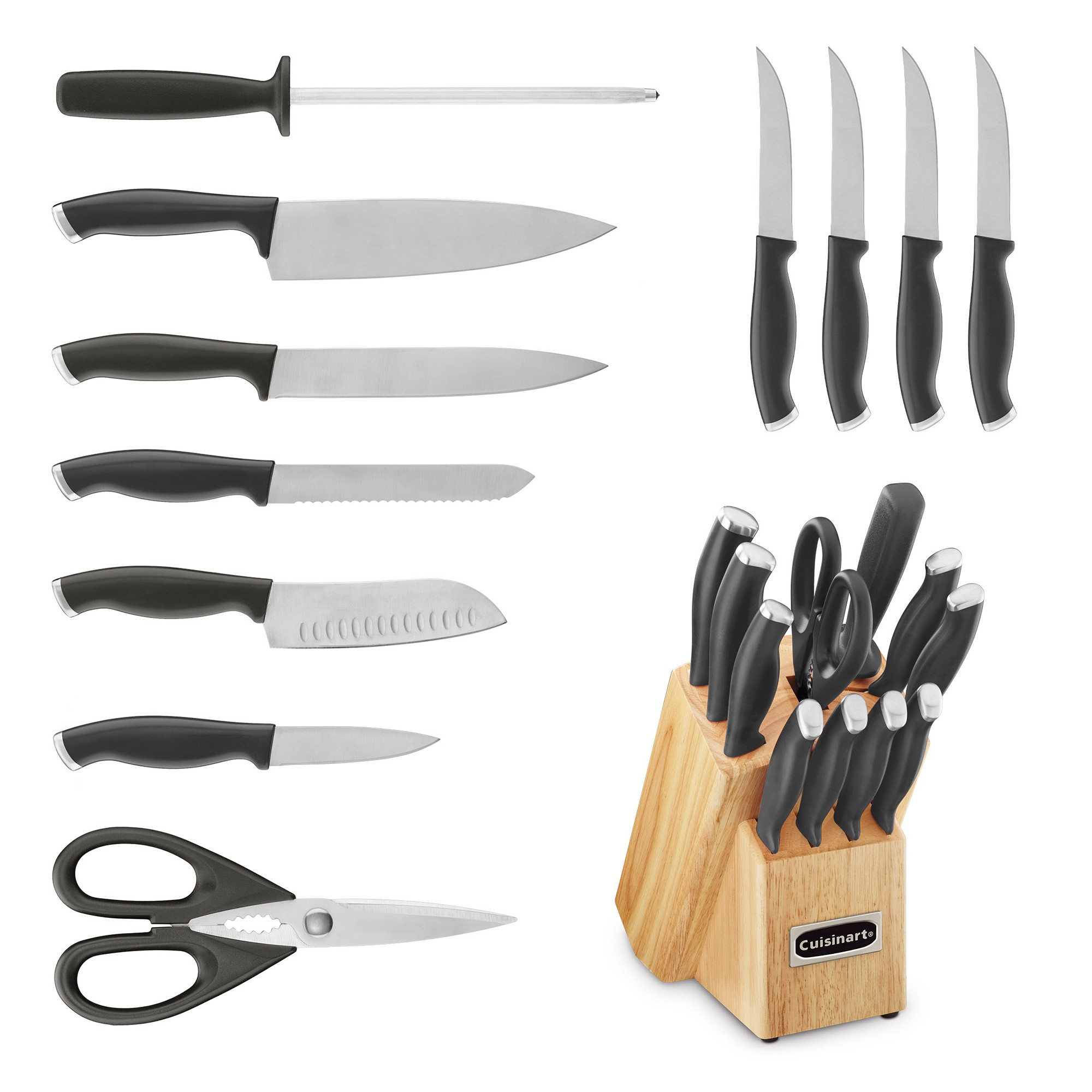 Cuisinart ColorPro Collection Knives, Set of 12