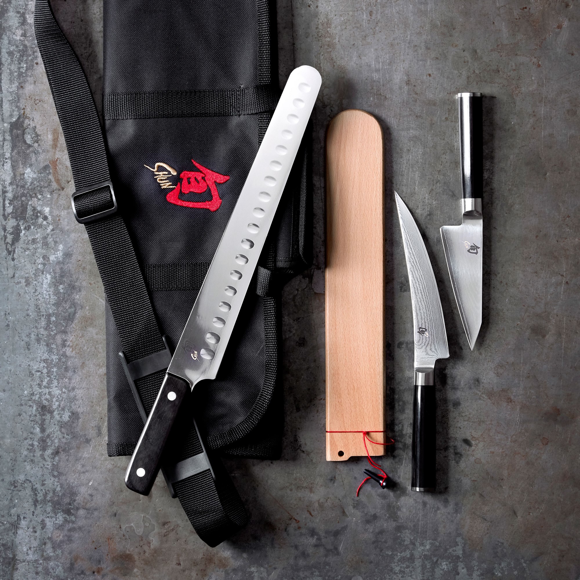 Shun Classic BBQ Knives, Set of 4