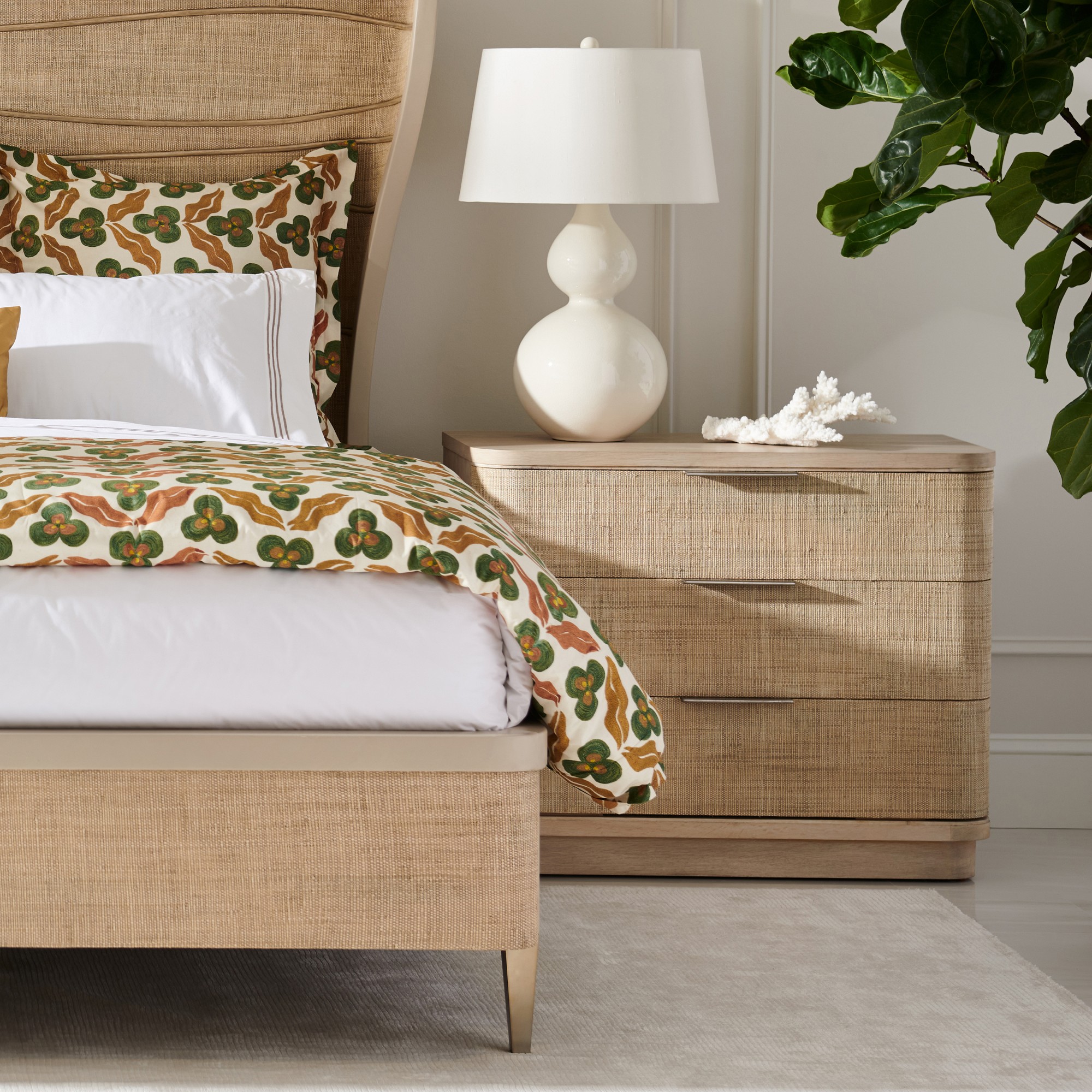 Jonathan Charles Seiche 3-Drawer Nightstand (36