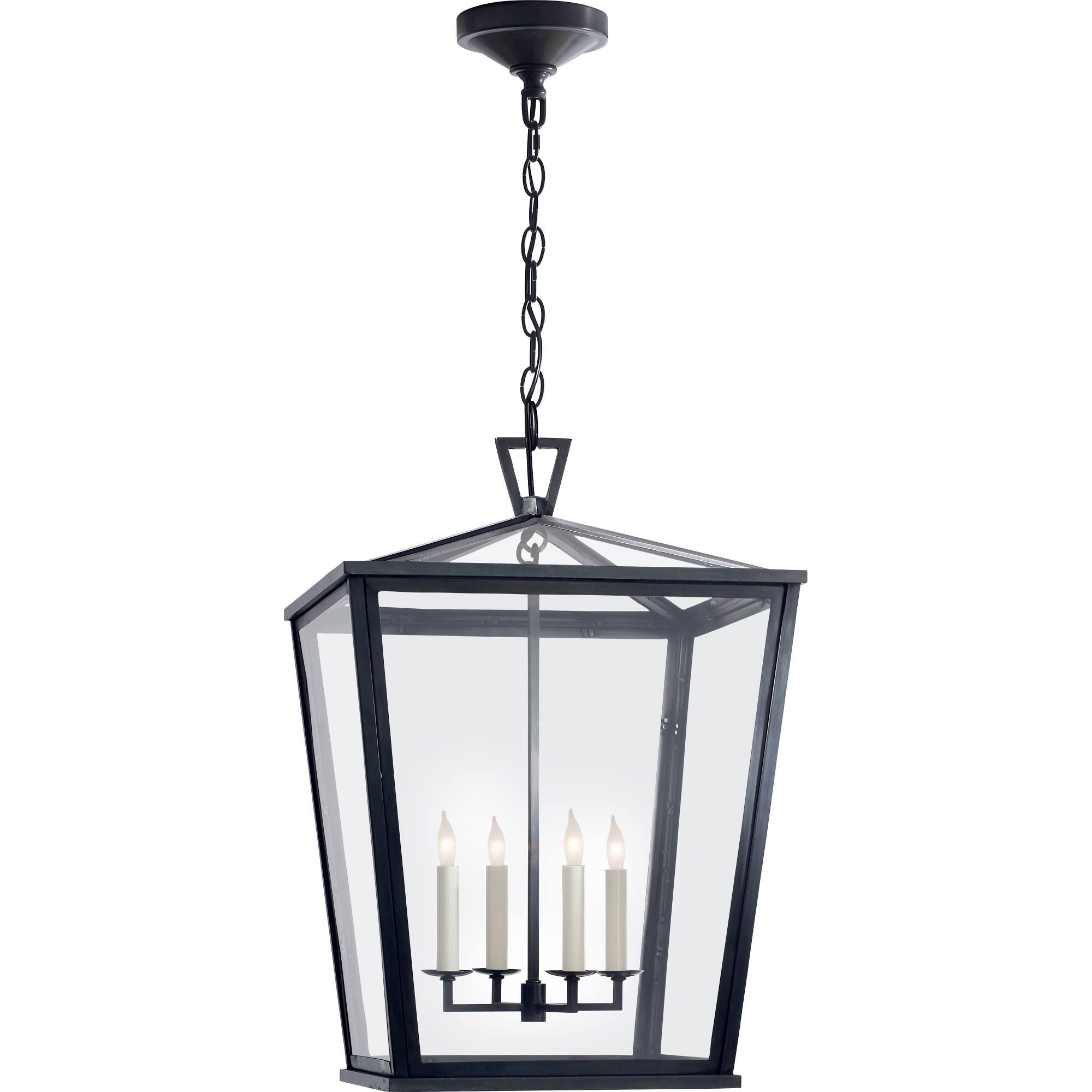 Darlana Bronze Hanging Lantern