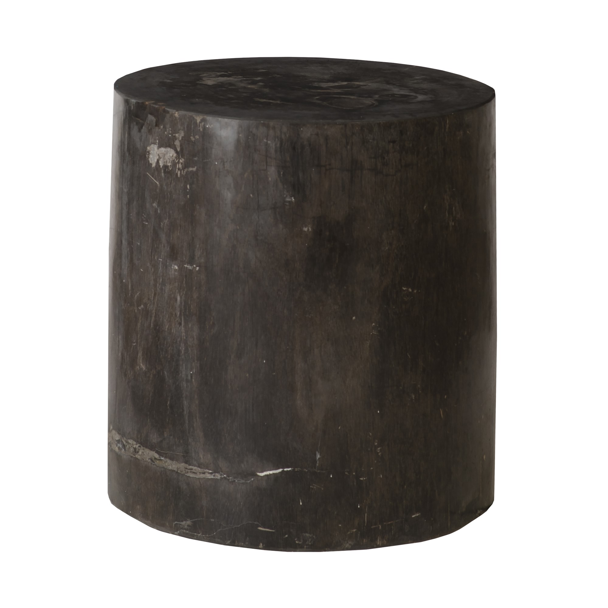 Petrified Wood Stool, Espresso (8
