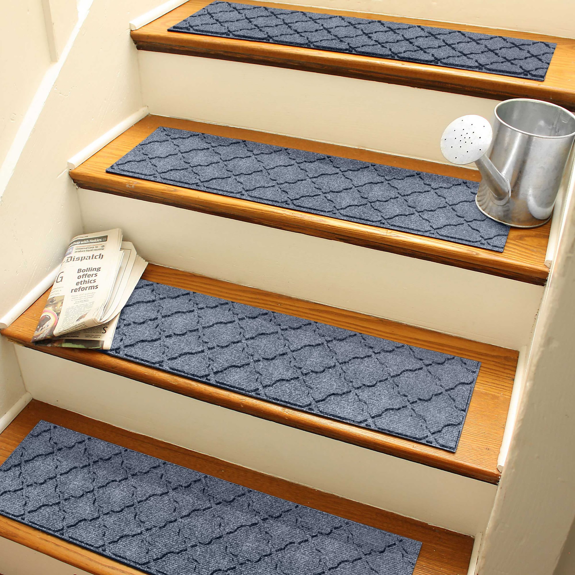 Waterhog Cordova Commercial Grade Indoor/Outdoor Stair Treads, Set of 4