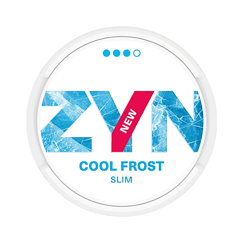 ZYN EU Cool Frost Strong Slim 9mg - PADA SNUS