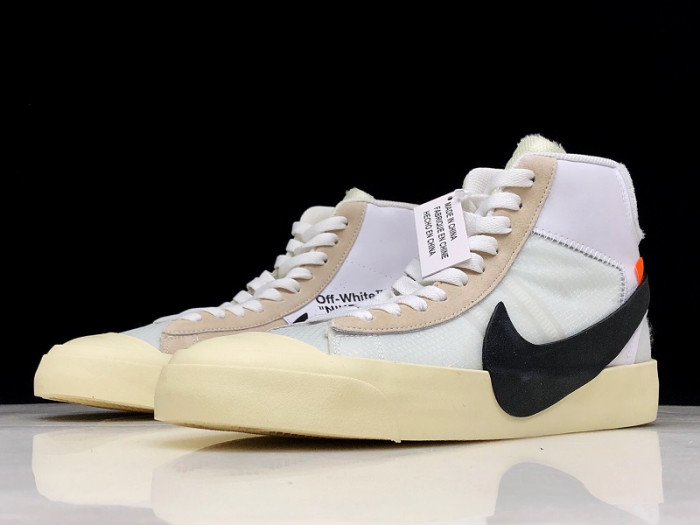 NIKE BLAZER MID OFF-WHITE AA3832-100 - CCSHOES